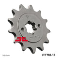 FRONT SPROCKET JTF718.13, CAN USE SF422