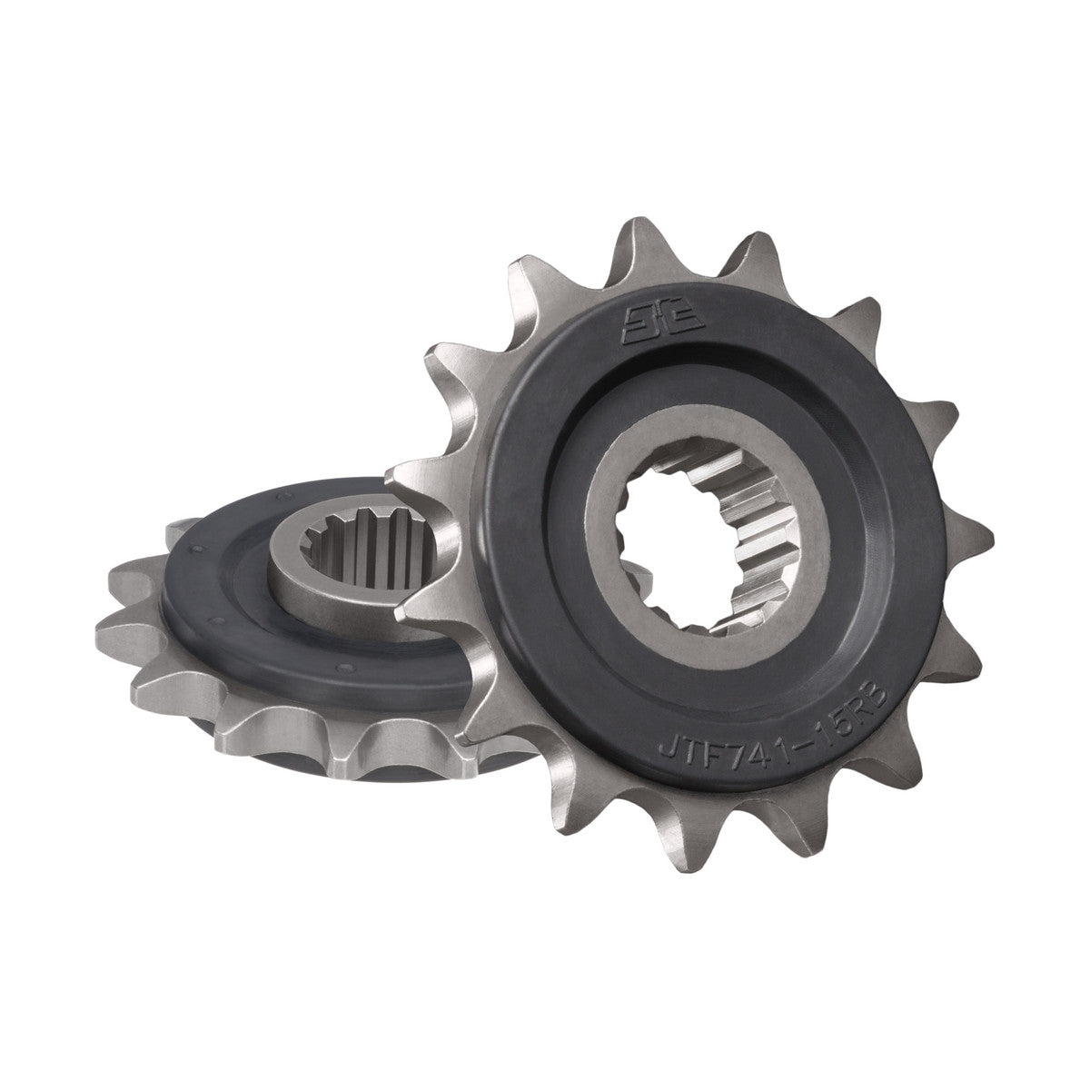 FRONT SPROCKET JTF741.15RB JT, OE Rubber Cushioned