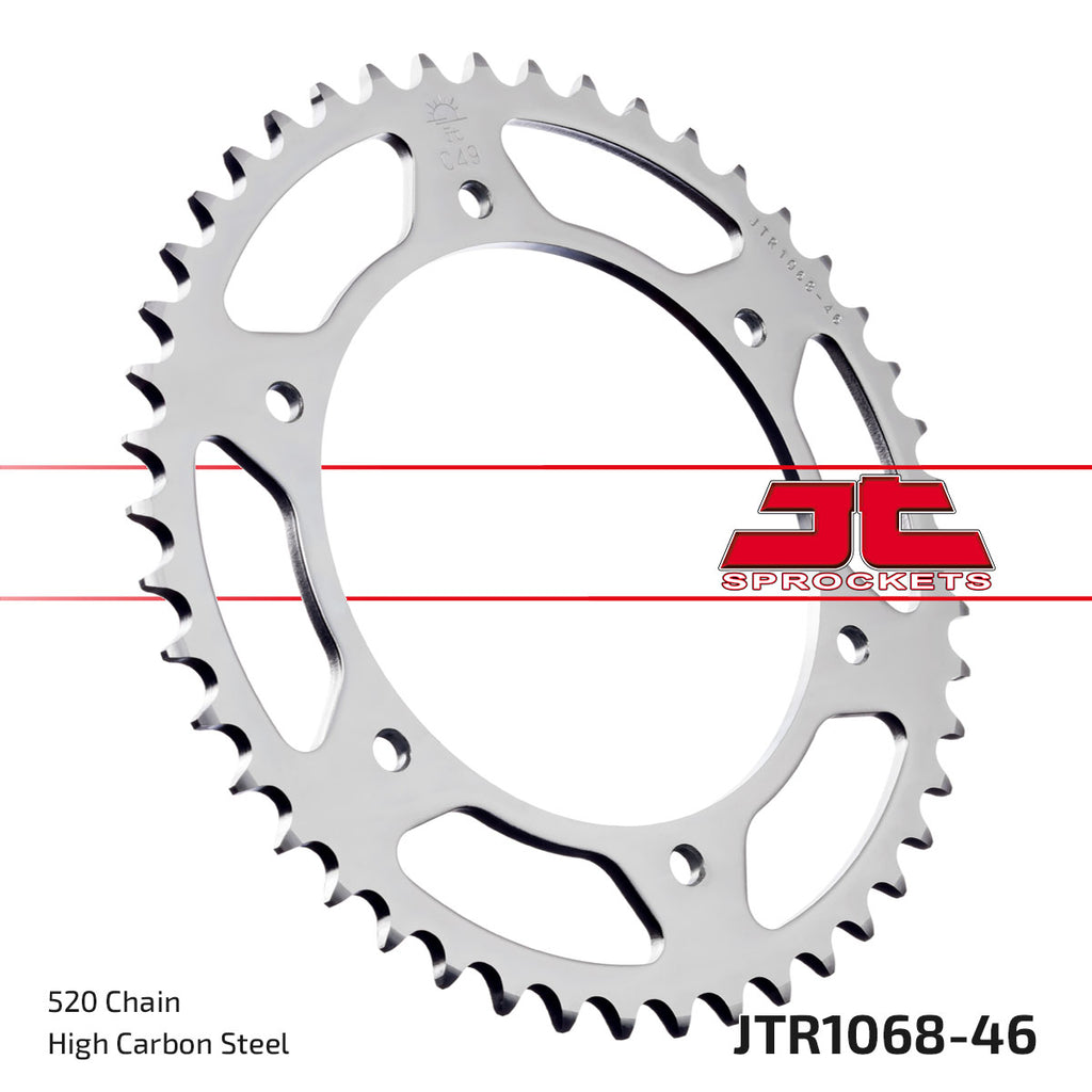 REAR SPROCKET JTR1068.46 JT SILVER