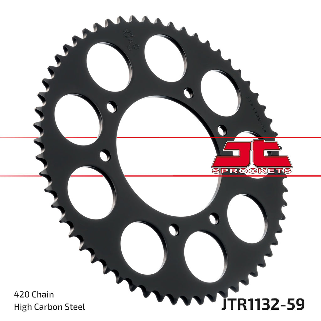 REAR SPROCKET DERBI, JTR1132.59