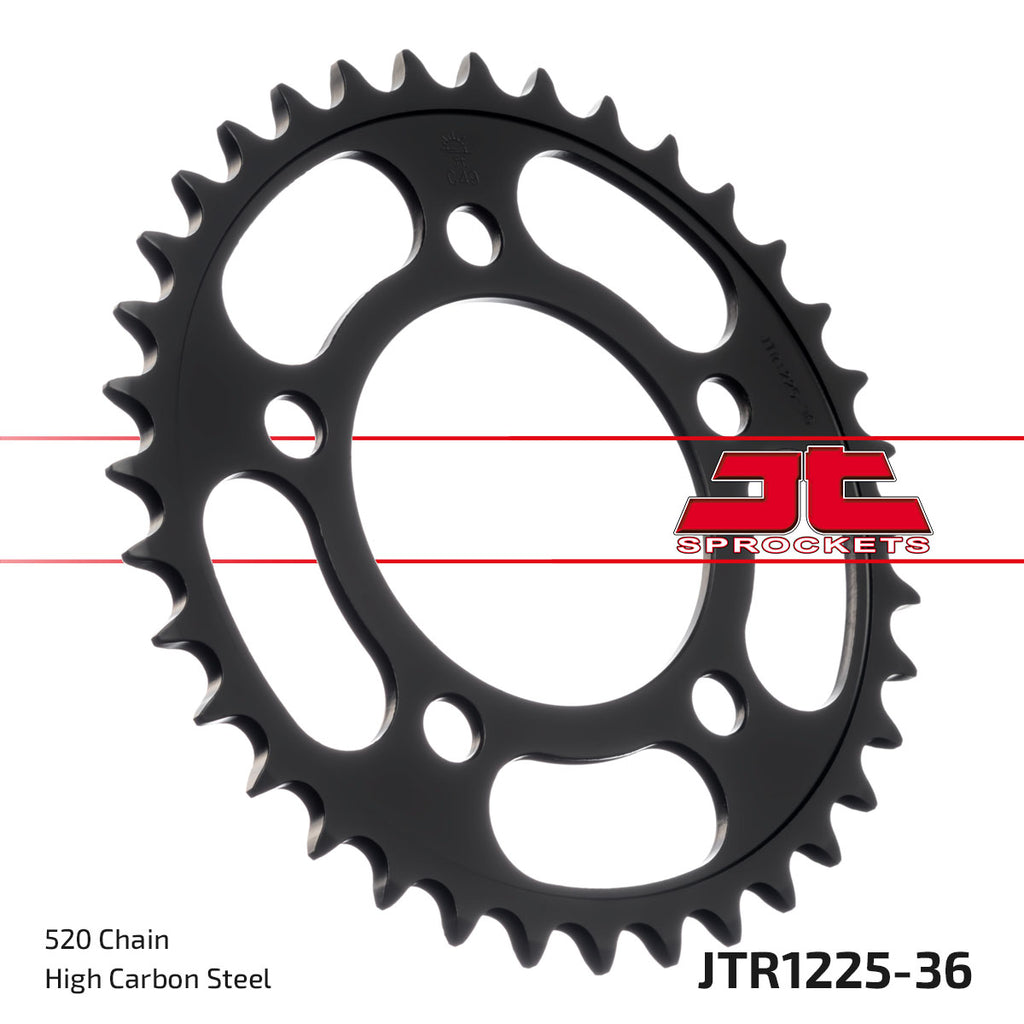 REAR SPROCKET JTR1225.36 STEEL, ROAD