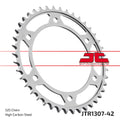 REAR SPROCKET STEEL JTR1307.42, HONDA ROAD CHAIN TYPE 525
