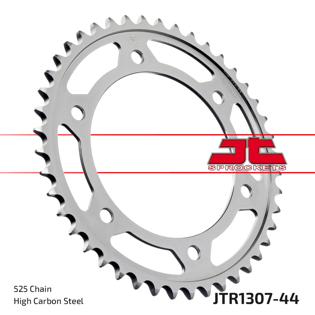 REAR SPROCKET STEEL JTR1307.44, HONDA ROAD CHAIN TYPE 525