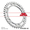 REAR SPROCKET STEEL JTR1308.40, CHAIN CONVERSION 520, HONDA ROAD