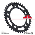 REAR SPROCKET JTR1316.38 STEEL, HONDA ROAD