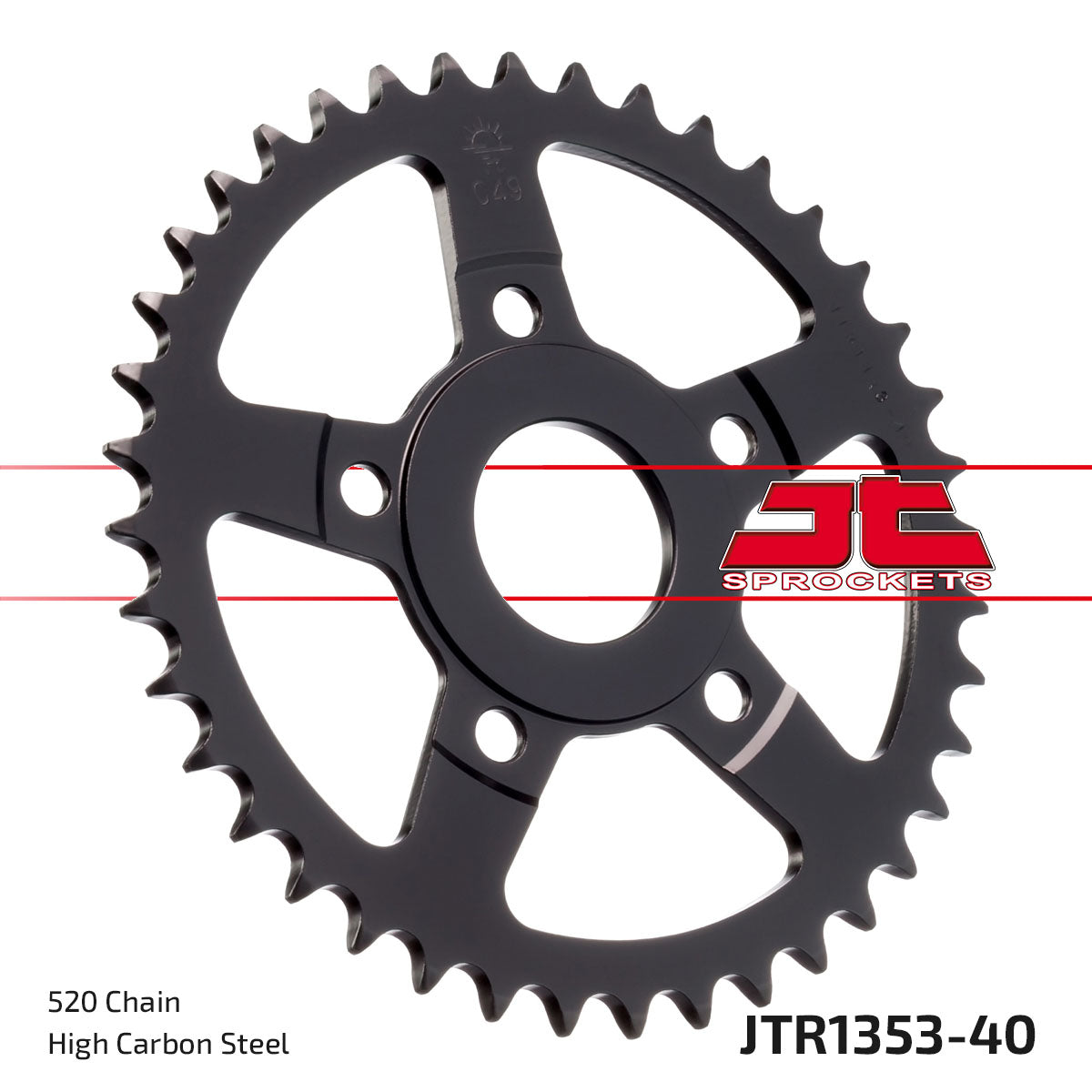 REAR SPROCKET JTR1353.40 STEEL