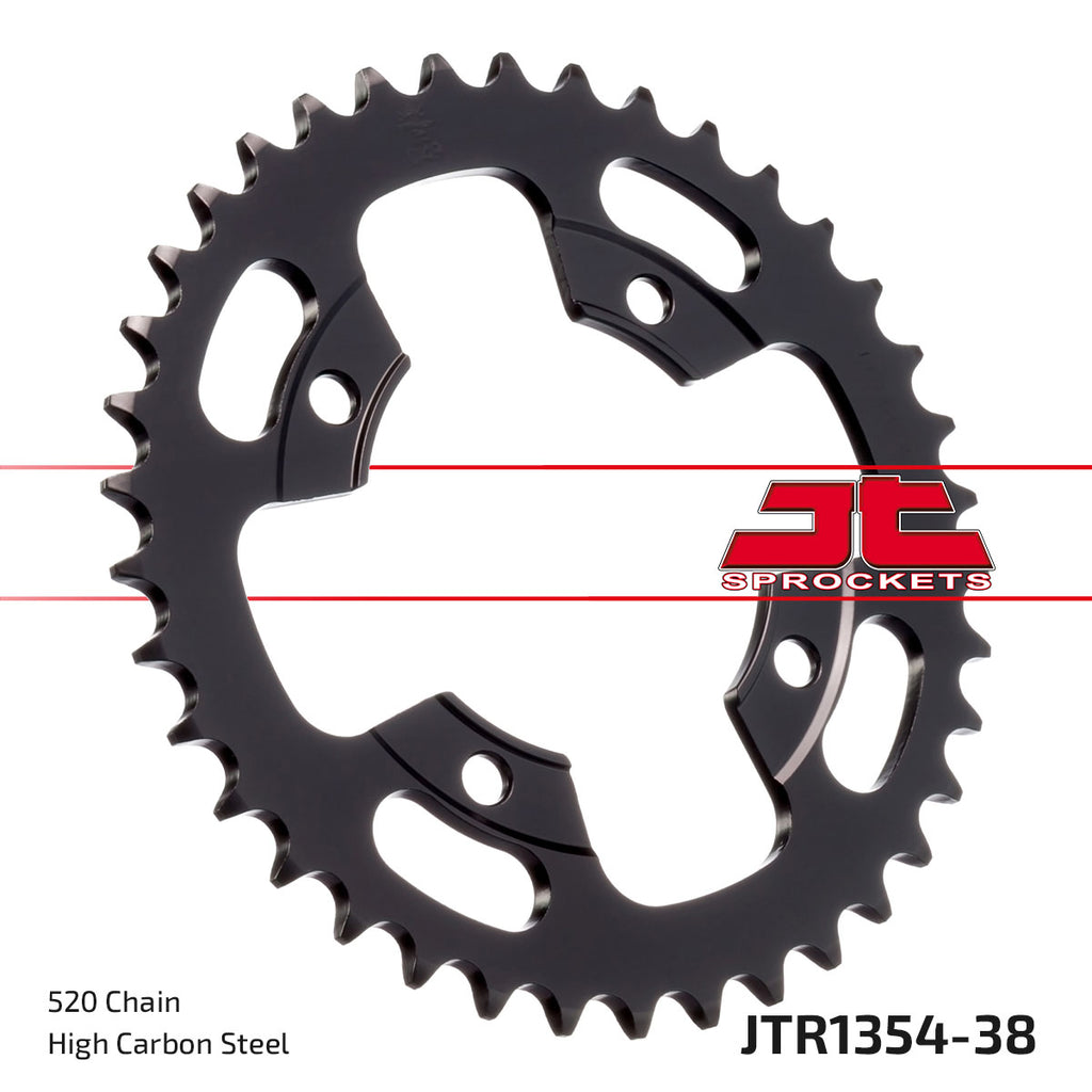 REAR SPROCKET JTR1354.38 STEEL BLACK