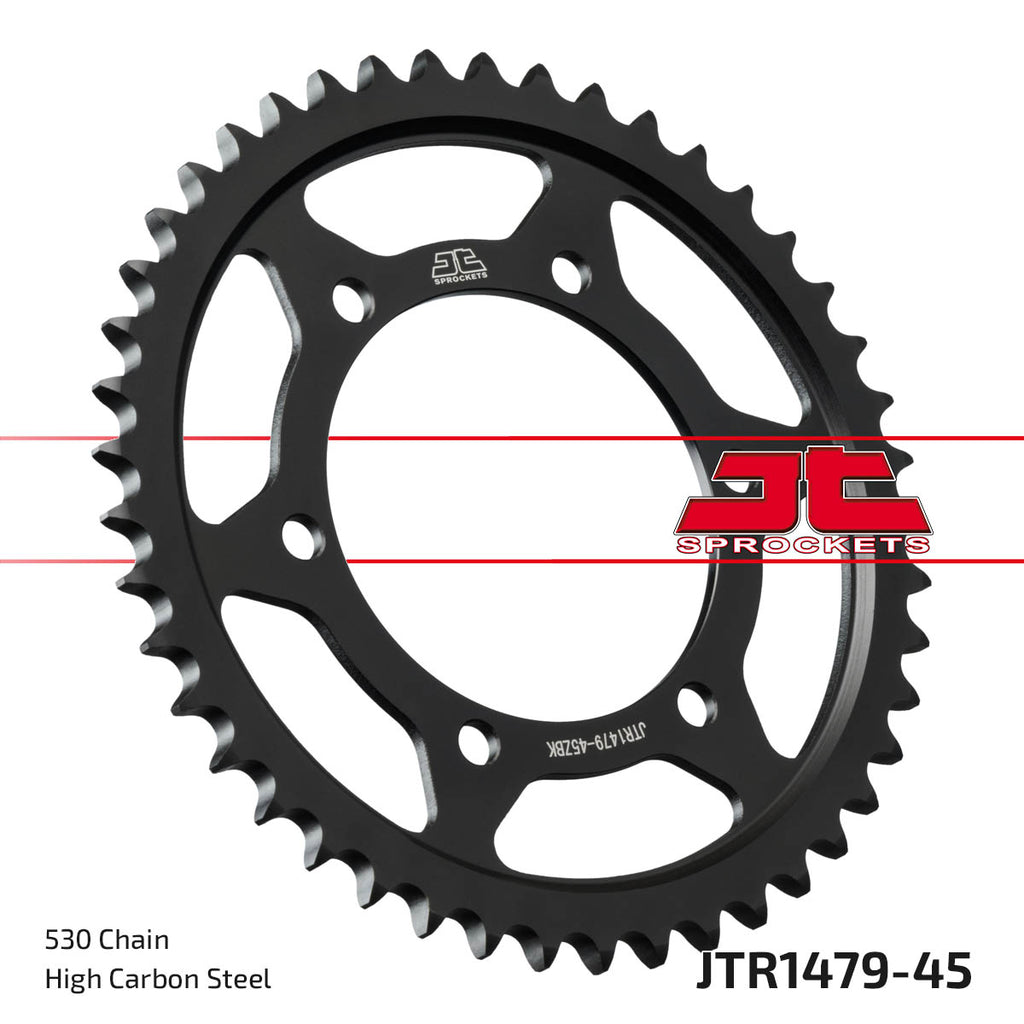 REAR SPROCKET STEEL HARD ZBK, C45 INDUCTIONJTR1479.45ZBK