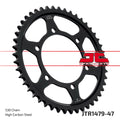 REAR SPROCKET STEEL HARD ZBK, C45 INDUCTION JTR1479.47ZBK
