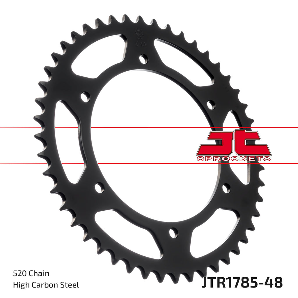 REAR SPROCKET JTR1785.48 STEEL BLACK
