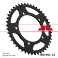 REAR SPROCKET STEEL JTR1793.45, CHAIN CONVERSION 520