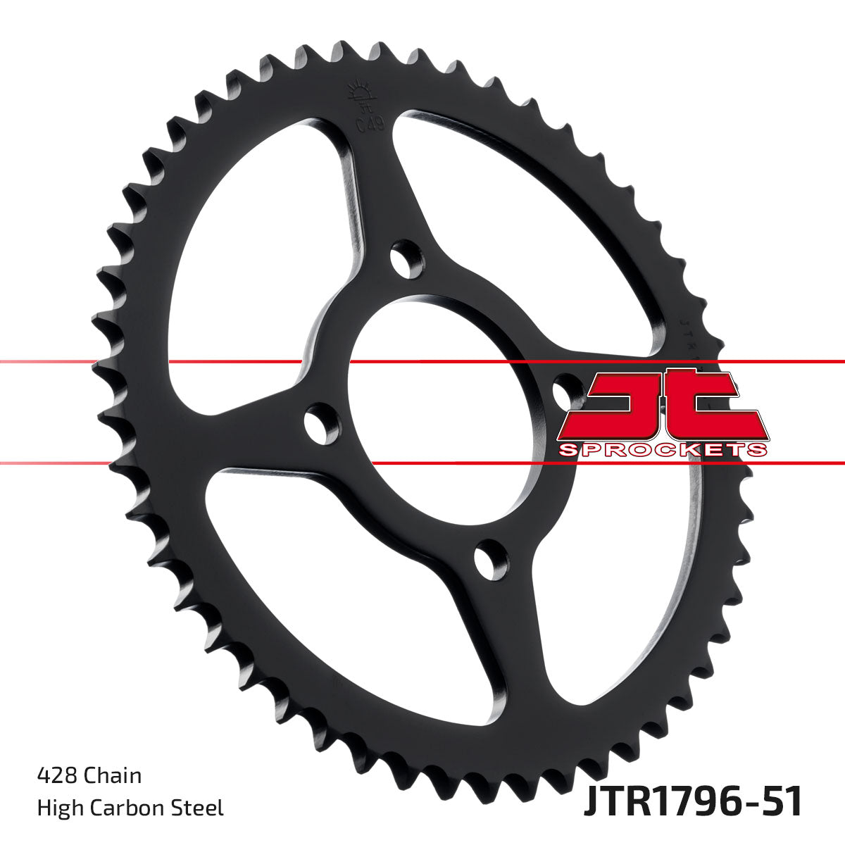 REAR SPROCKET STEEL JTR1796.51
