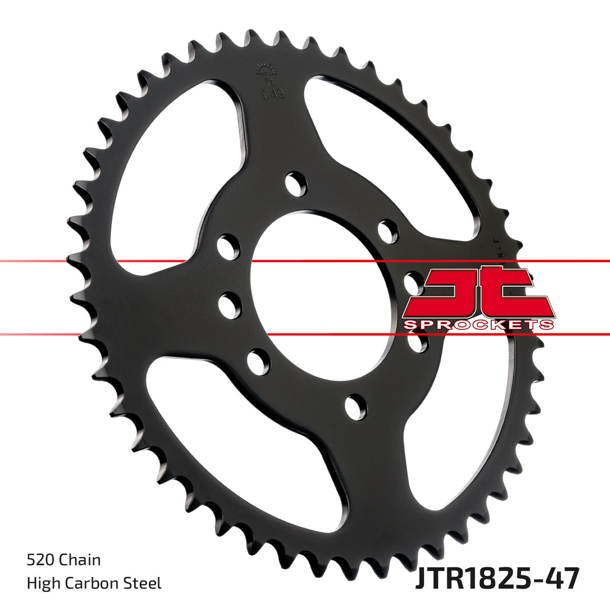 REAR SPROCKET JTR1825.47 STEEL