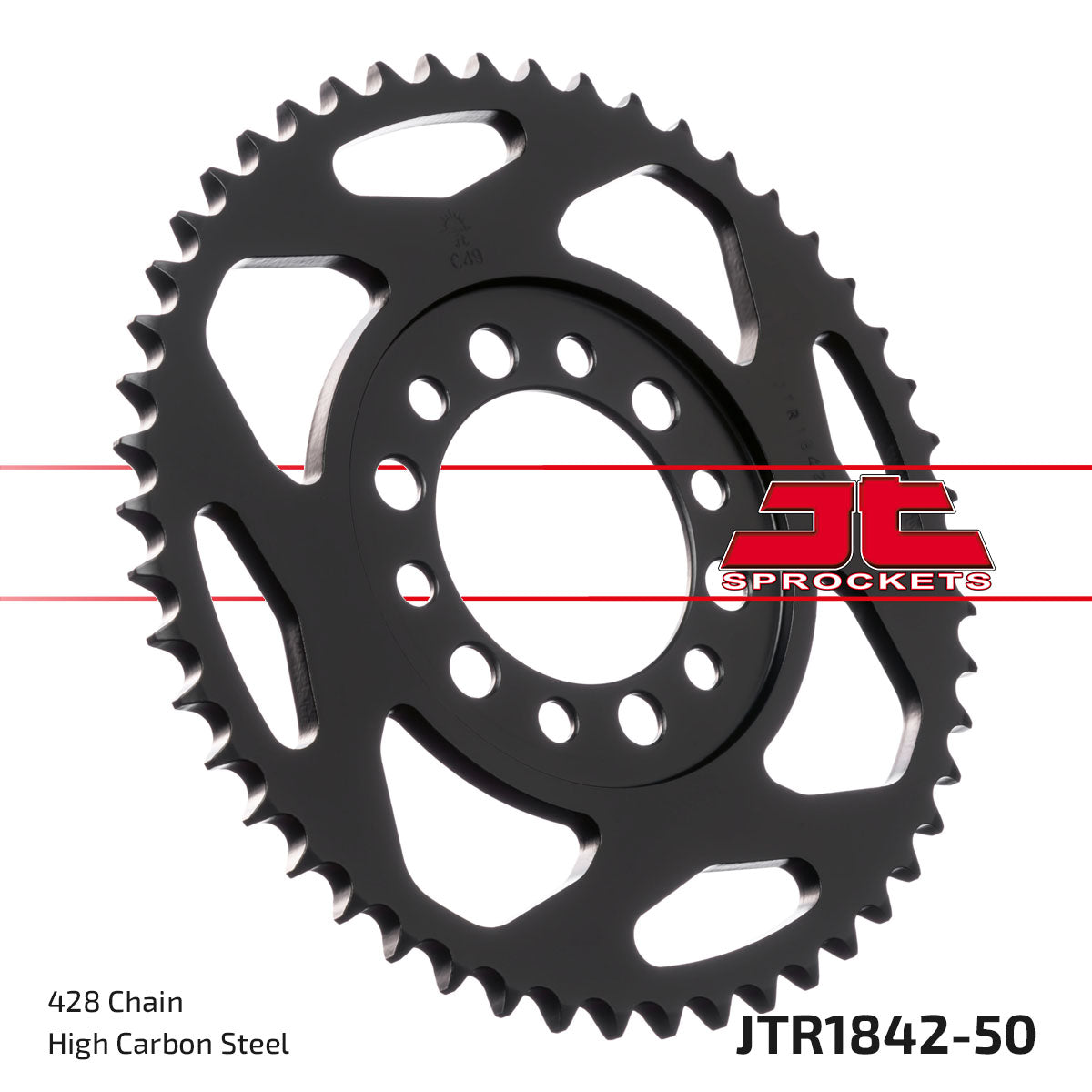 REAR SPROCKET JTR1842.50 STEEL SR1842-50