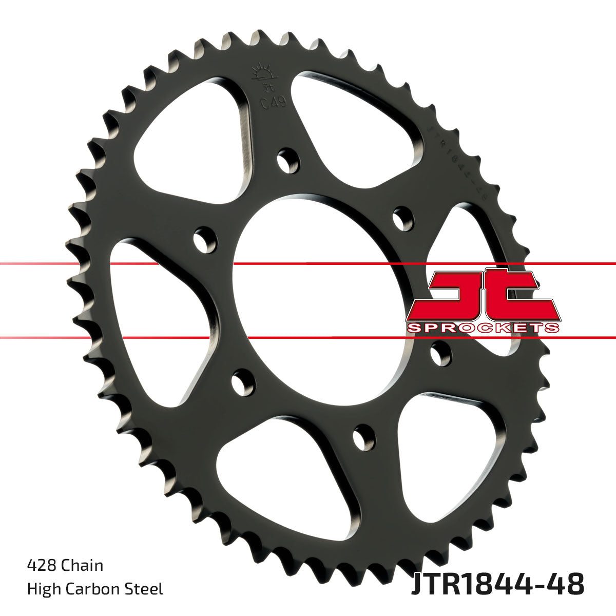 REAR SPROCKET JTR1844.48 JT BLACK