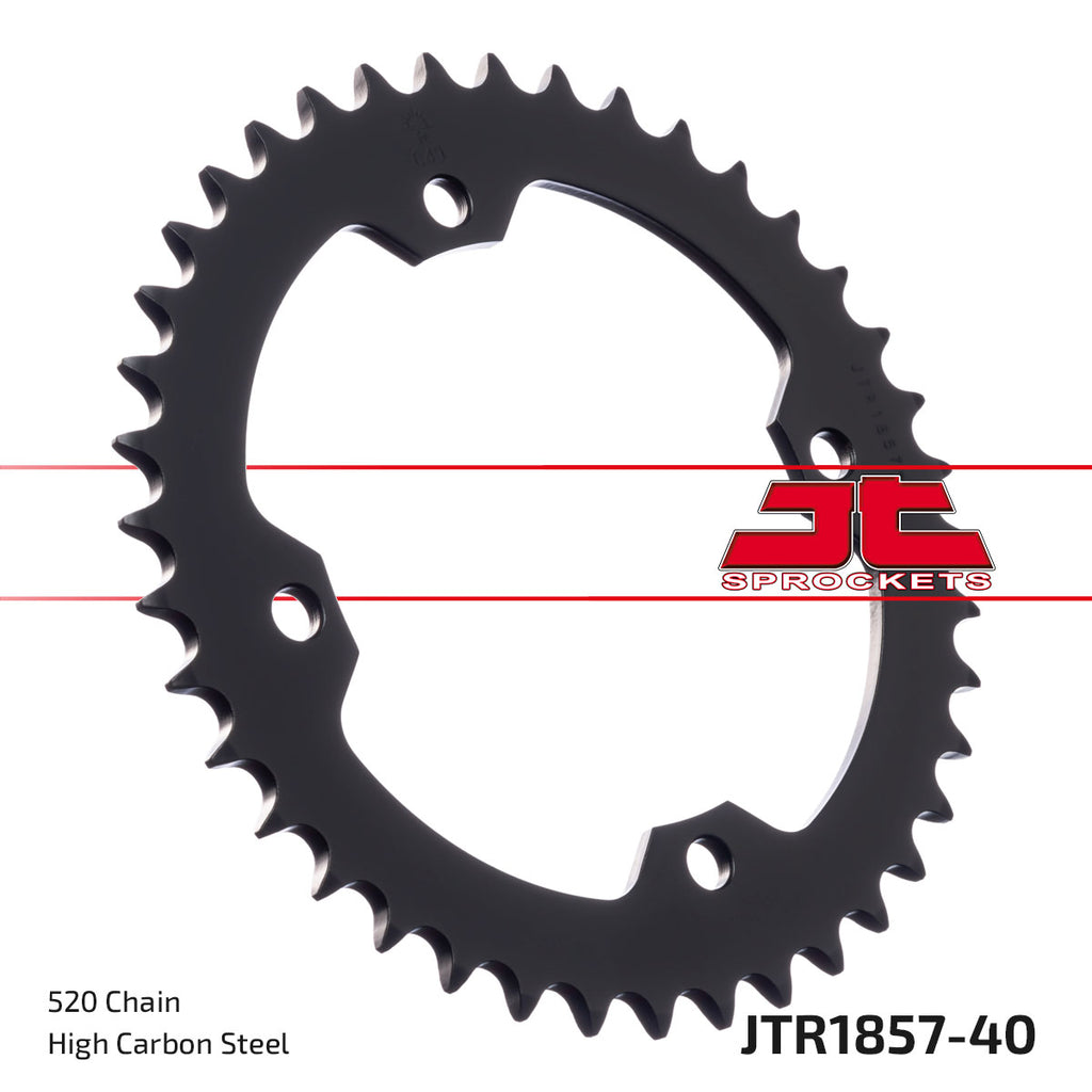 REAR SPROCKET JTR1857.40 STEEL SR1857-40