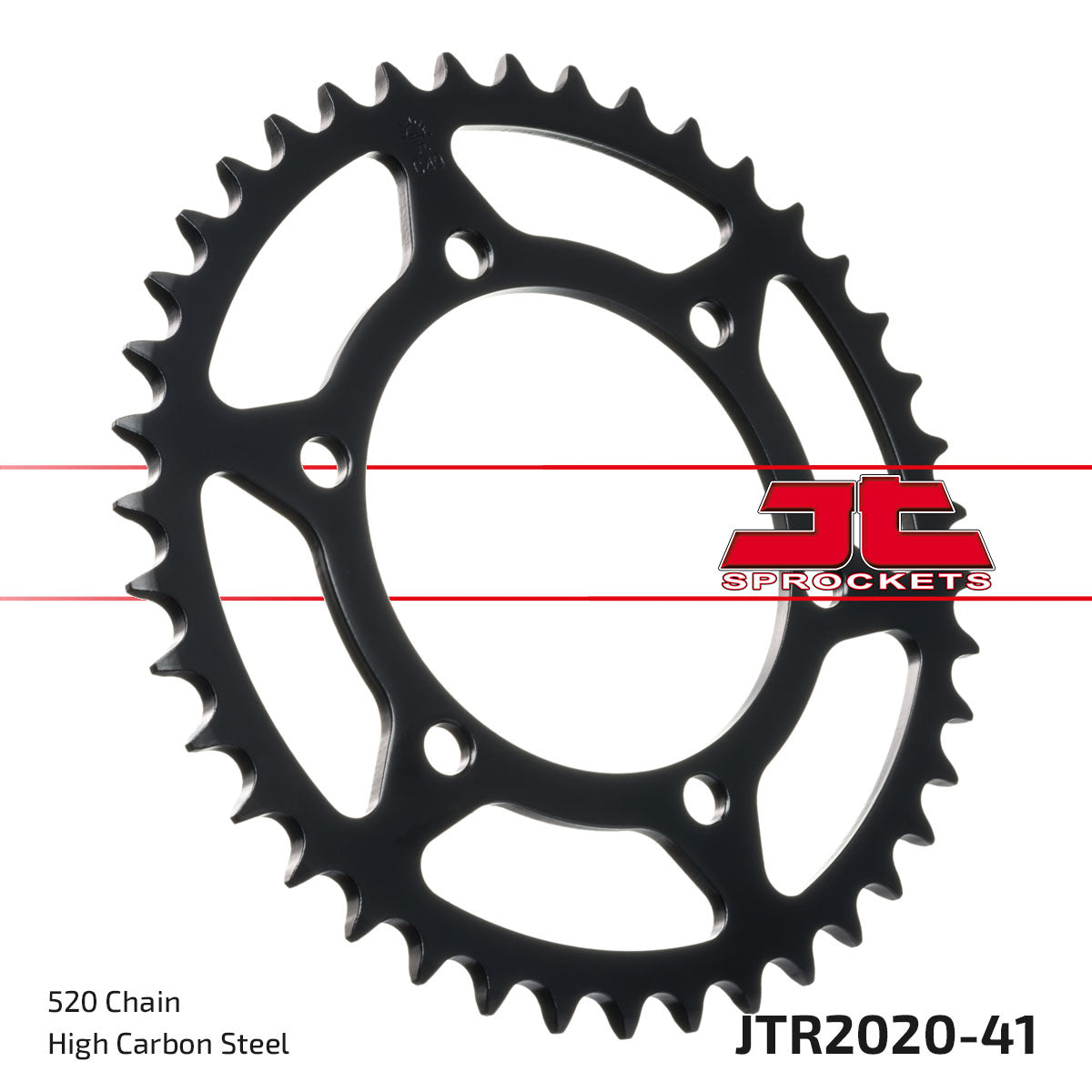 REAR SPROCKET JTR2020.41 STEEL, ROAD