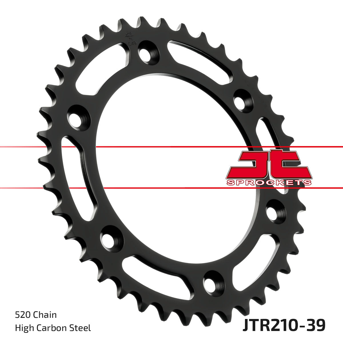 REAR SPROCKET STEEL JTR210.39