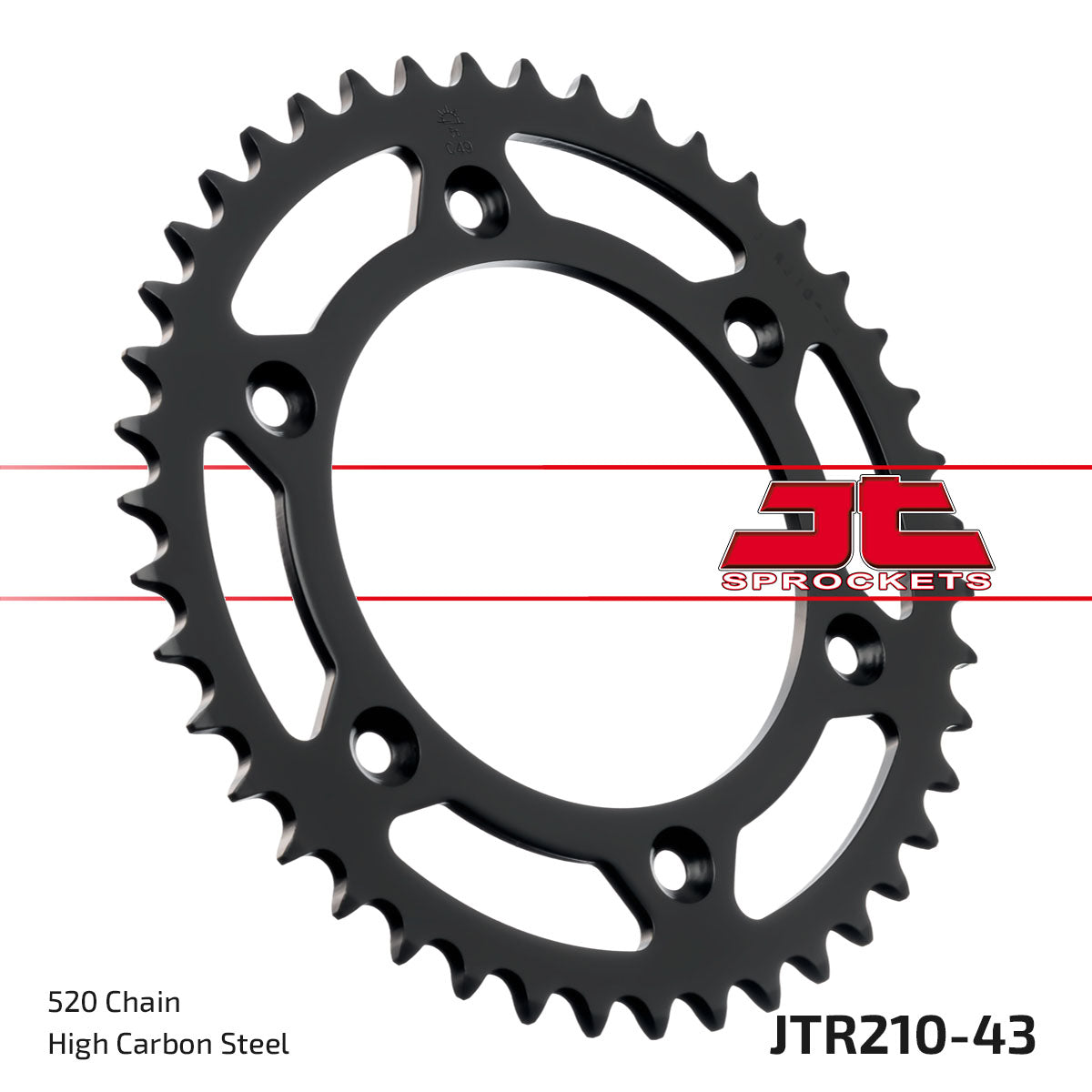 REAR SPROCKET STEEL JTR210.43