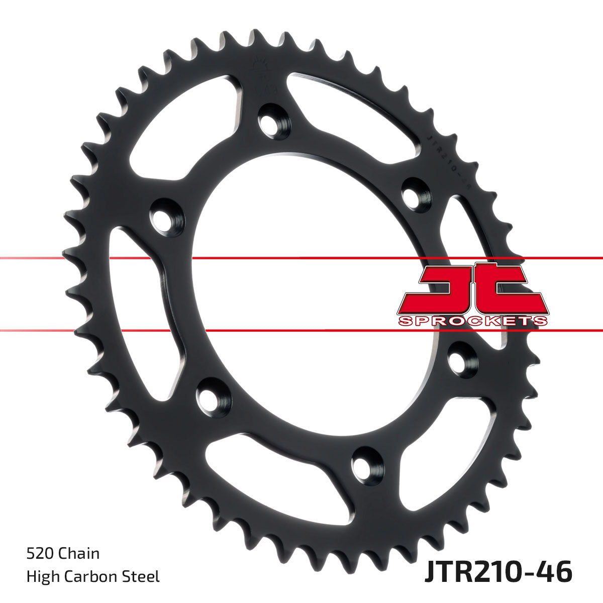 REAR SPROCKET STEEL JTR210.46