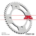 REAR SPROCKET STEEL JTR217.50, 428 Chain Conversion CR80/85, SR217-49