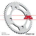 REAR SPROCKET STEEL JTR217.52, 428 Chain Conversion CR80/85, SR217-49