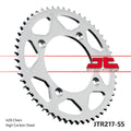 REAR SPROCKET STEEL JTR217.55, 428 Chain Conversion CR80/85, SR217-49