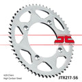 REAR SPROCKET STEEL JTR217.56, 428 Chain Conversion CR80/85, SR217-49