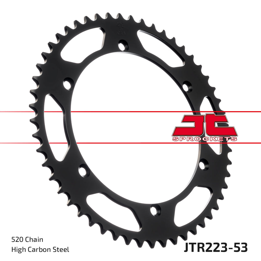REAR SPROCKET JTR223.53 STEEL BLACK