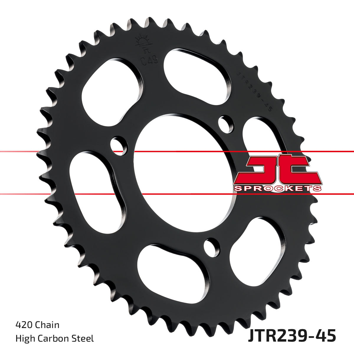REAR SPROCKET JTR239.45 420