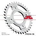 REAR SPROCKET JTR246.36 STEEL, HONDA ROAD