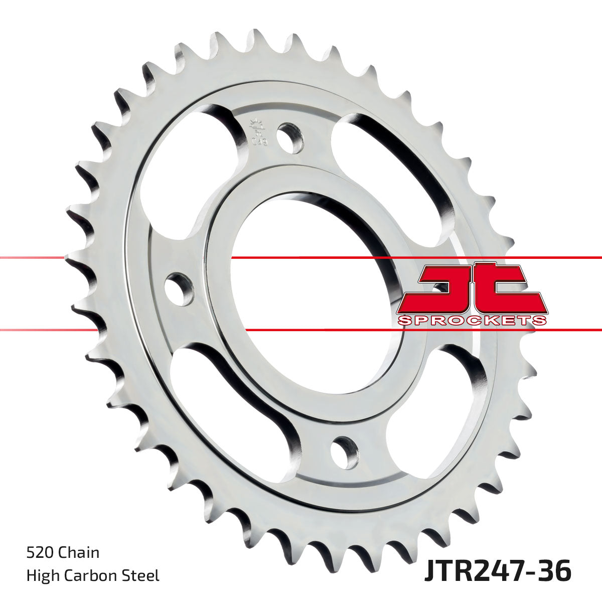 REAR SPROCKET JTR247.36 STEEL