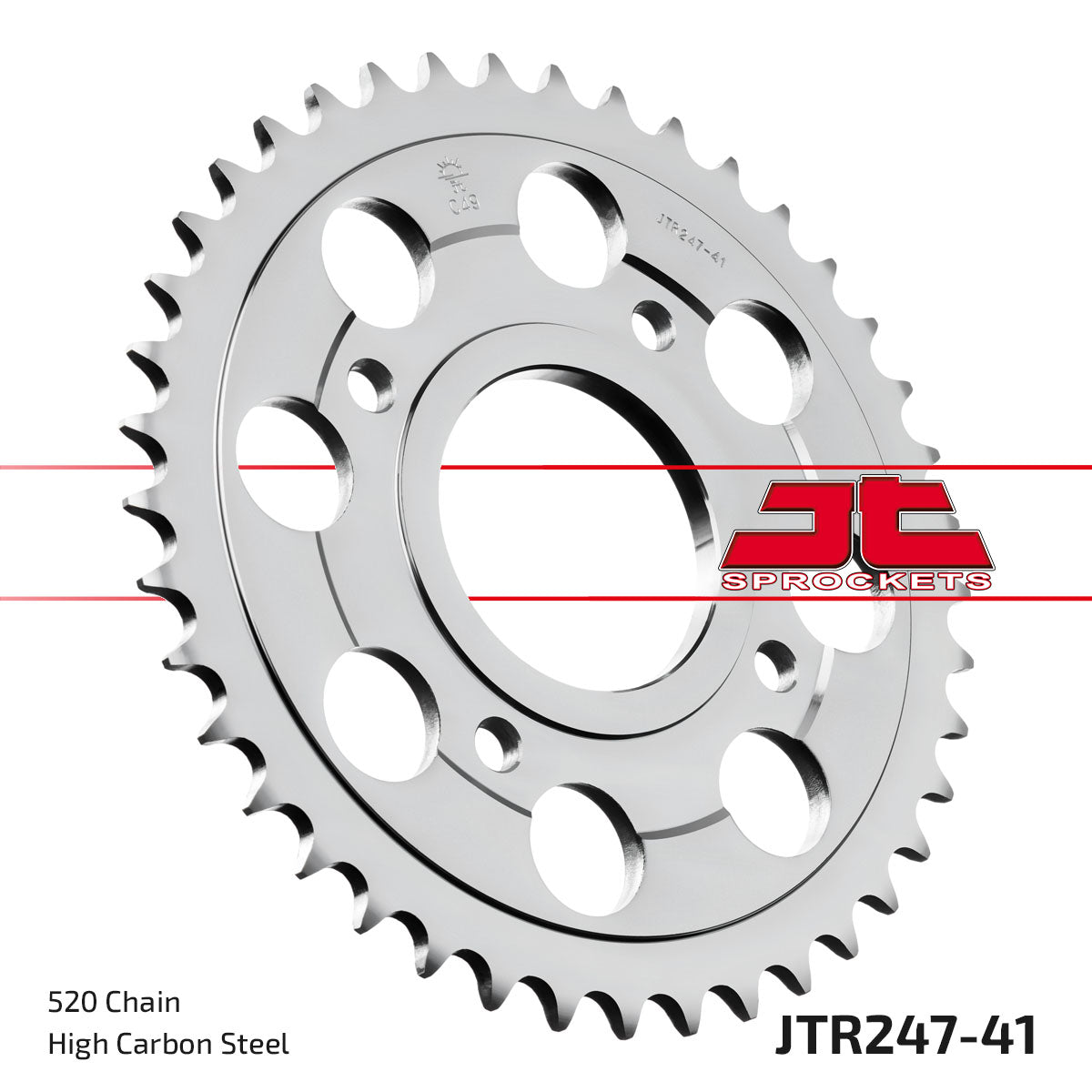 REAR SPROCKET JTR247.41 STEEL