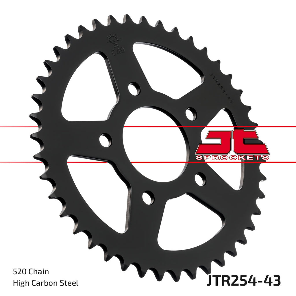 REAR SPROCKET JTR254.43 STEEL