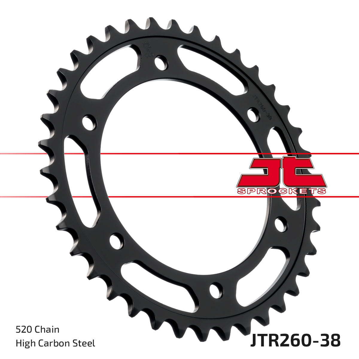 REAR SPROCKET JTR260.38 JT 520