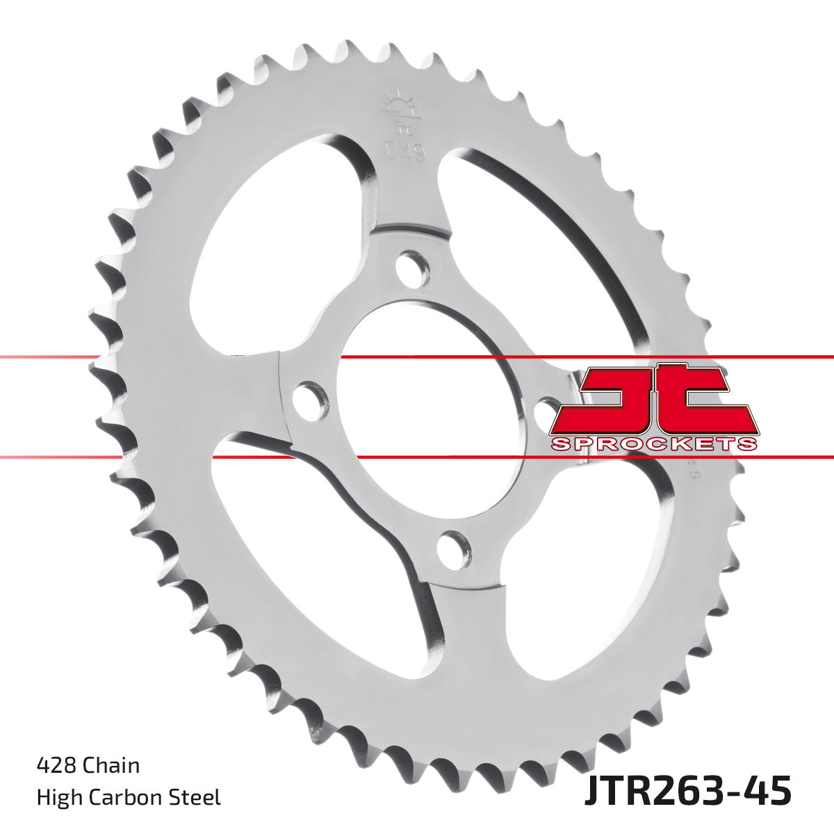REAR SPROCKET JTR26.45 428