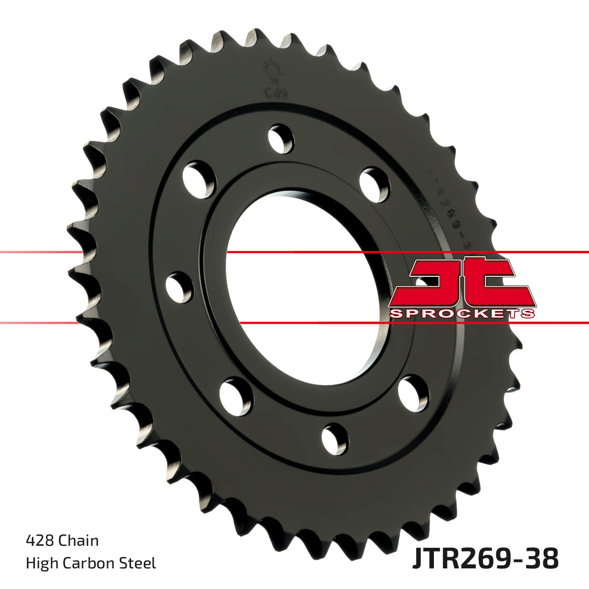 REAR SPROCKET JTR269.38 JT 428