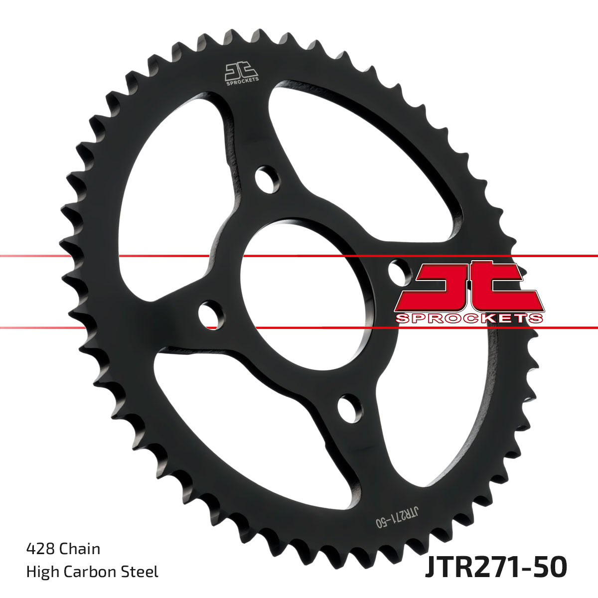 REAR SPROCKET JTR271.50 JT, 428 PITCH