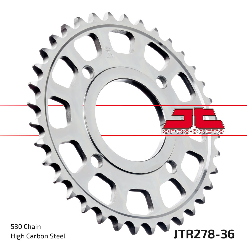 REAR SPROCKET JTR278.36 STEEL, HONDA ROAD JT