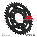 REAR SPROCKET JTR279.35 STEEL, HONDA ROAD