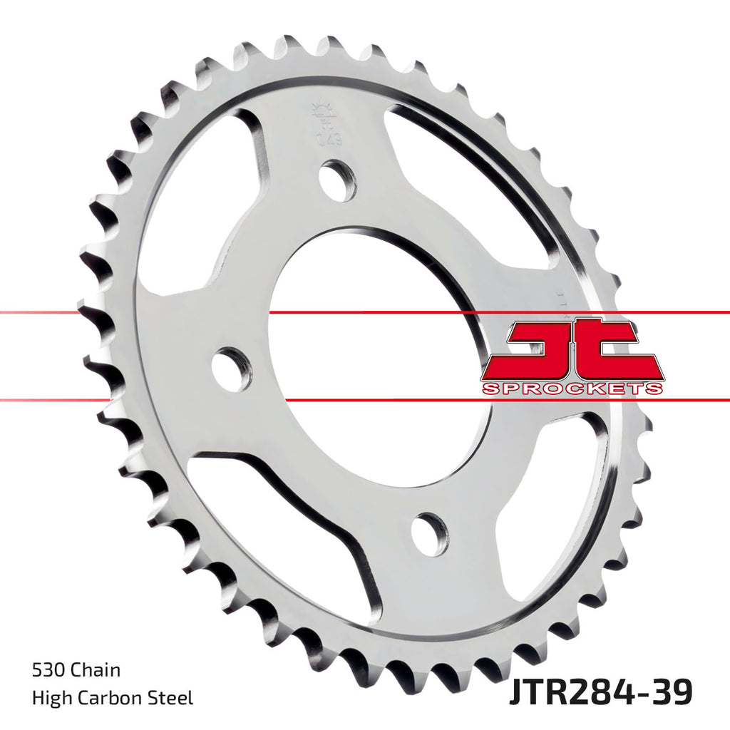 REAR SPROCKET JTR284.39 STEEL, HONDA ROAD JT