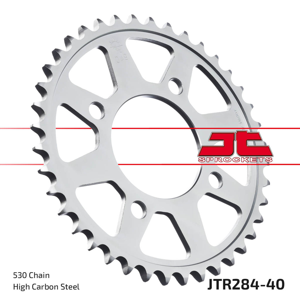 REAR SPROCKET JTR284.40 STEEL, HONDA ROAD JT