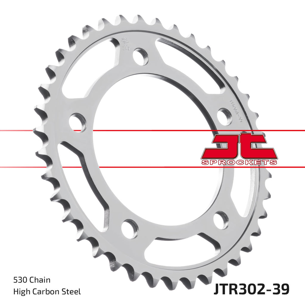 REAR SPROCKET JTR302.39 STEEL, HONDA ROAD JT