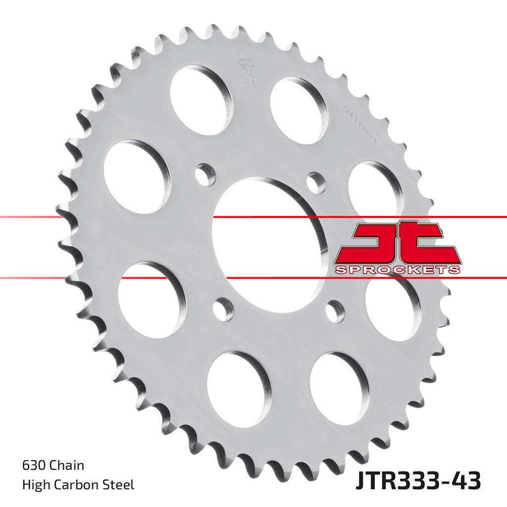 REAR SPROCKET JTR333.43 STEEL, HONDA ROAD JT