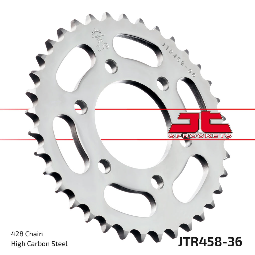 REAR SPROCKET JTR458.36 STEEL, HONDA ROAD JT