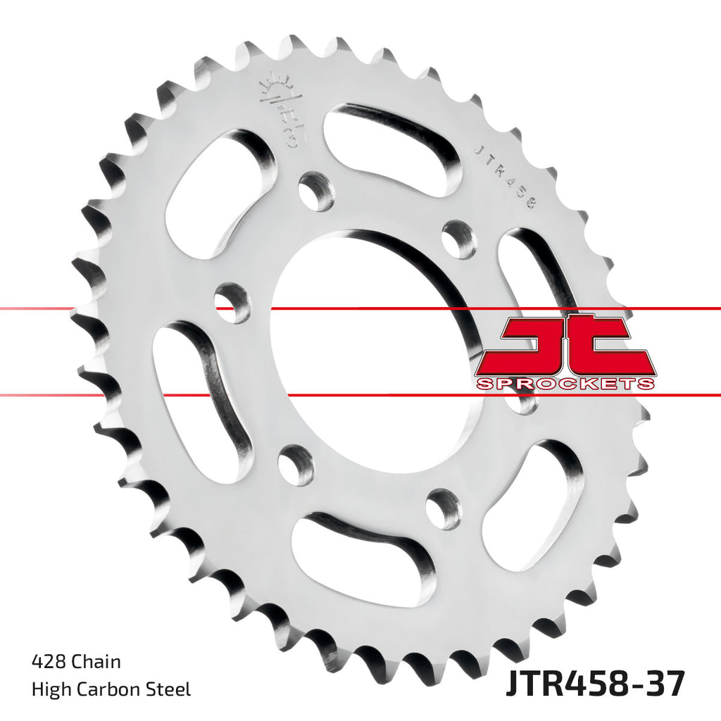 REAR SPROCKET JTR458.37 STEEL, HONDA ROAD JT