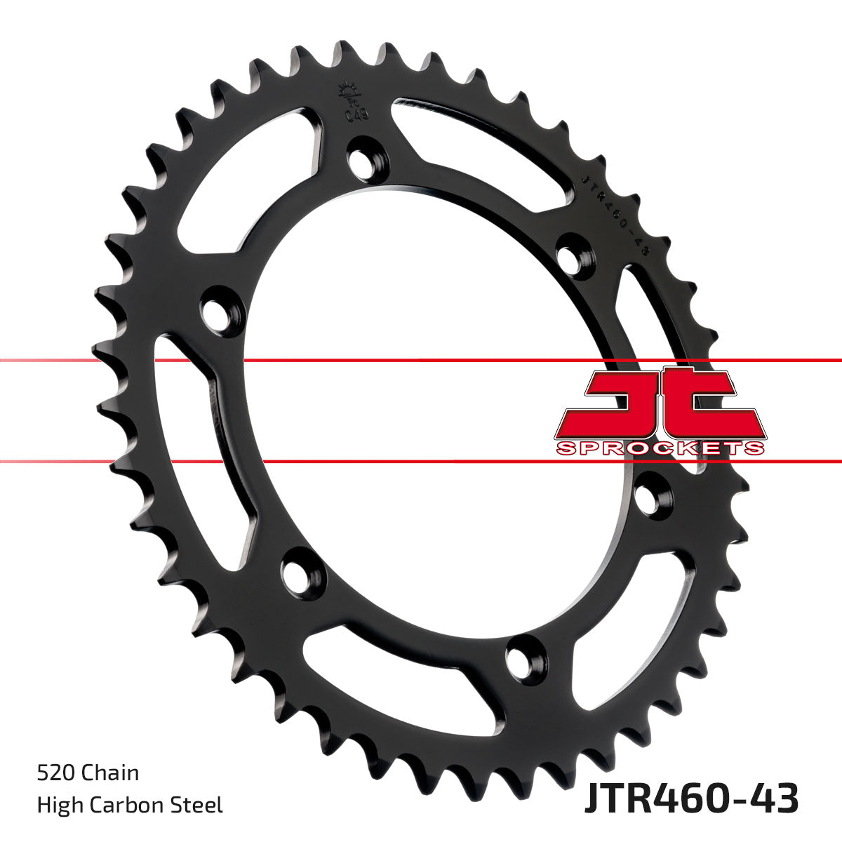 REAR SPROCKET STEEL JTR460.43