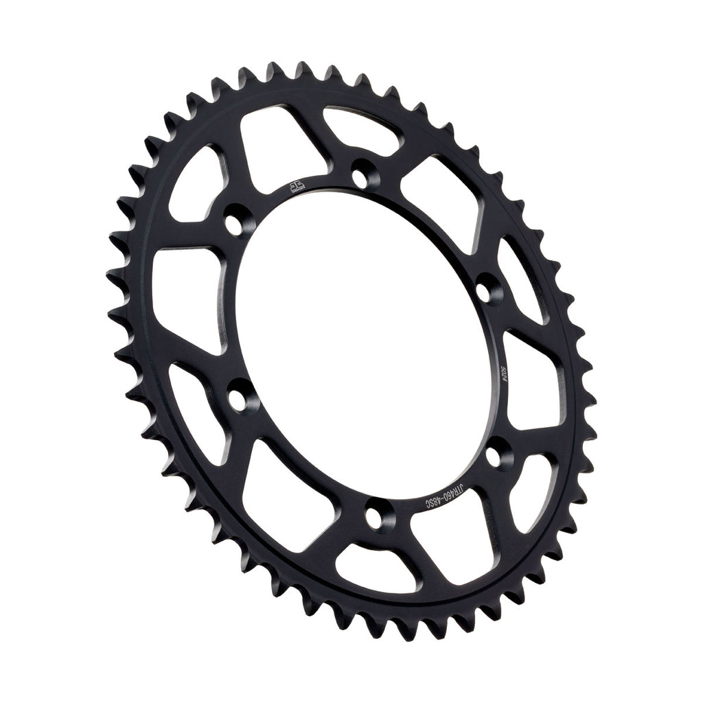 REAR SPROCKET STEEL BLK JTR460, LIGHTWEIGHT SELF-CLEANING, JTR460.48SC, JTR46048SC