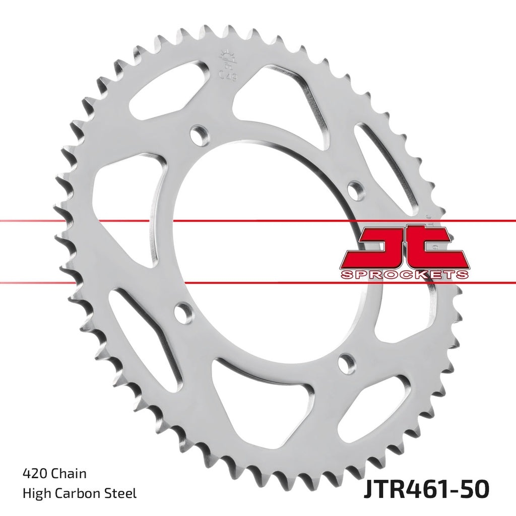REAR SPROCKET STEEL 461 4-HOLE JTR461.50