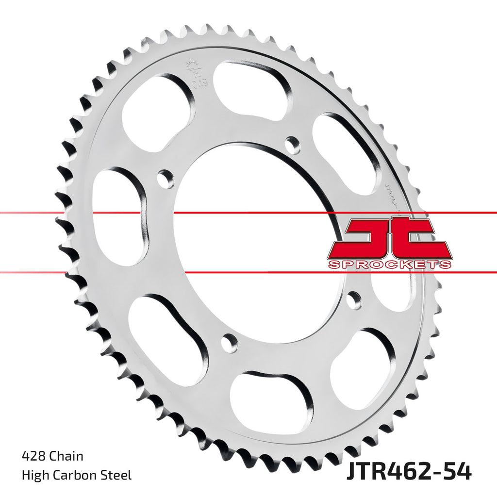 REAR SPROCKET STEEL JTR462.54, CHAIN 428 Conversion, JTR456.54, SR462- SR462-54